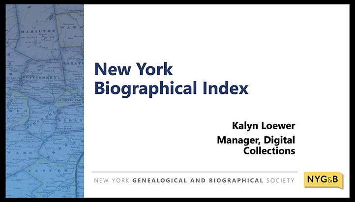 Close Up Cover NY Biographical Index