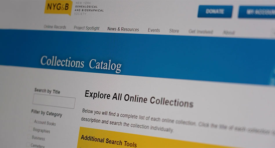 Collection Catalog still