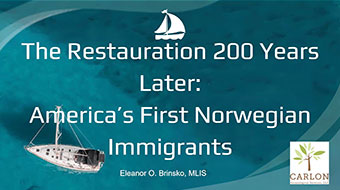 The Restauration webinar cover slide