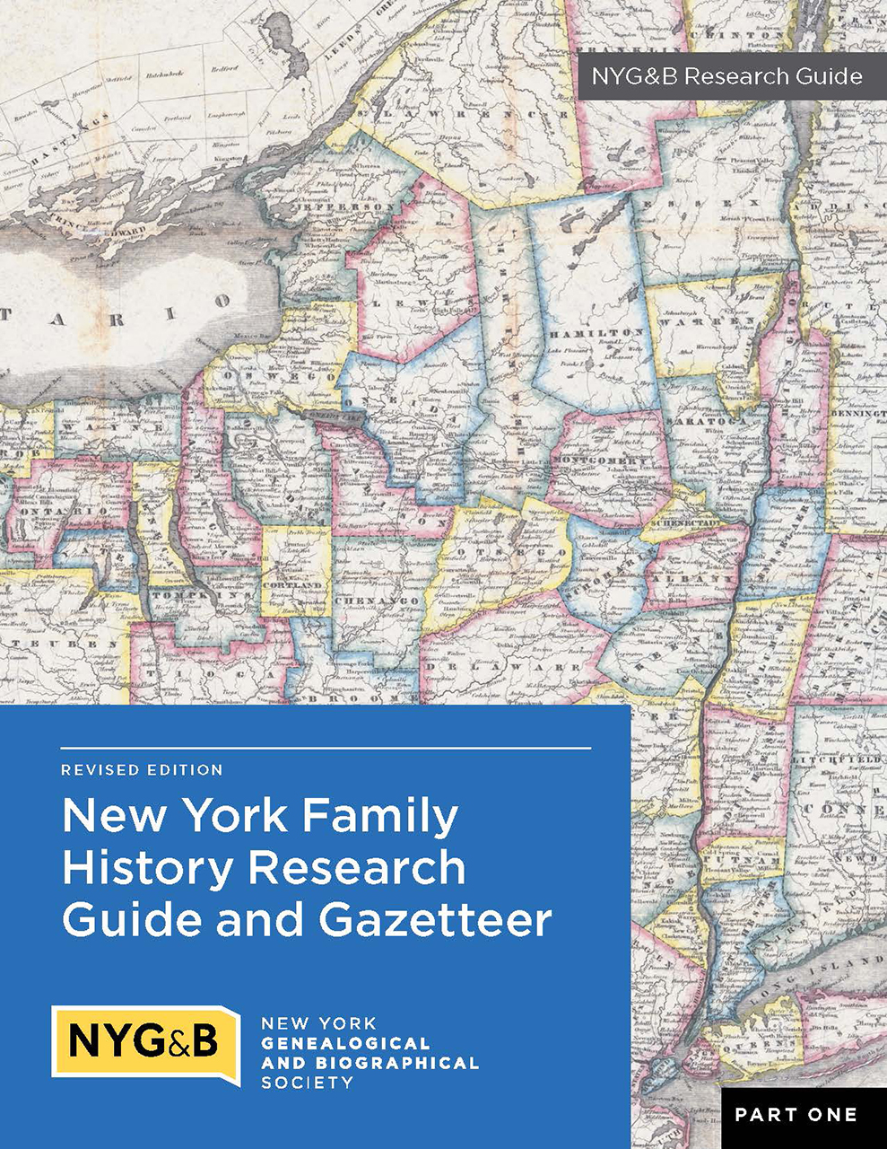 Cover of New York Family History Research Guide and Gazetteer