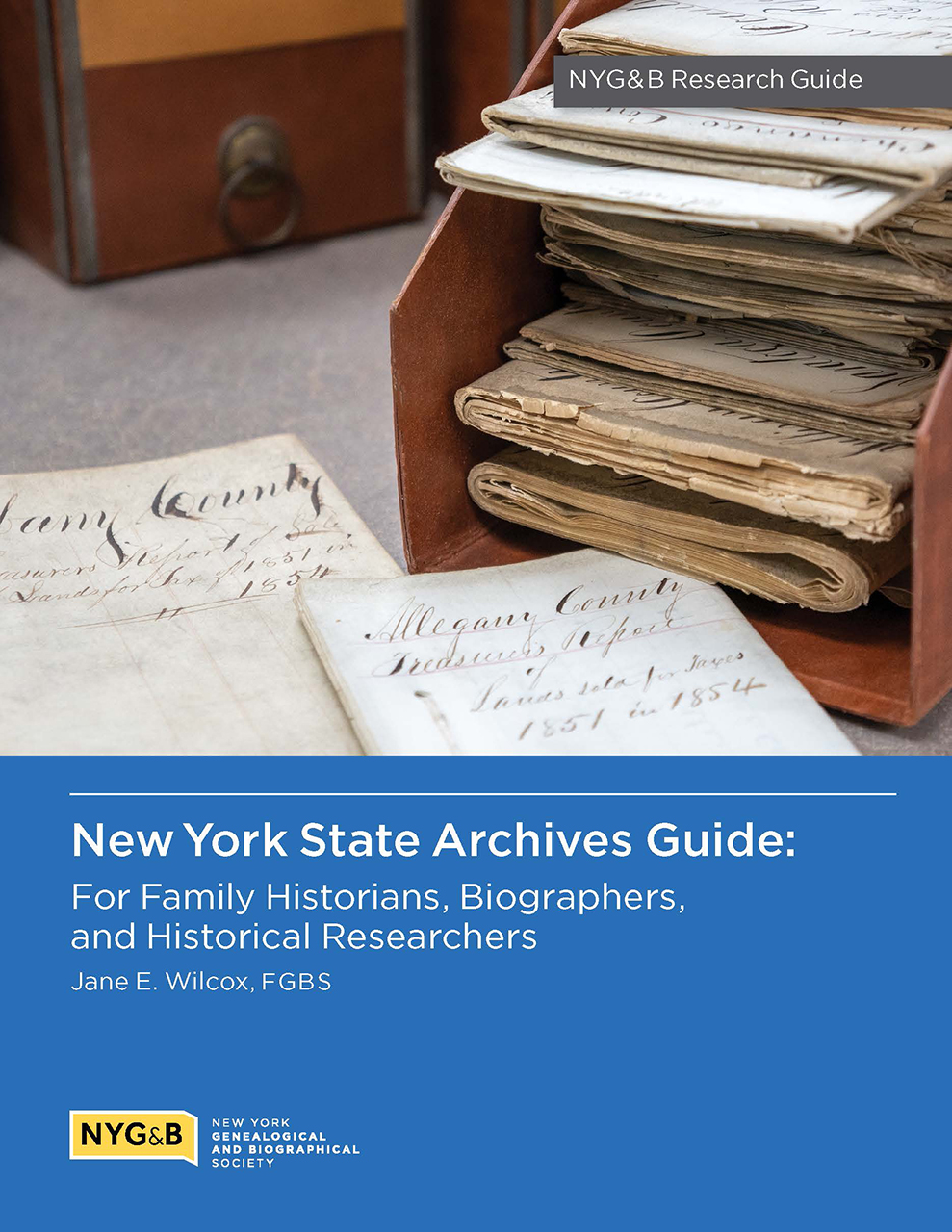 Cover of New York State Archives Guide