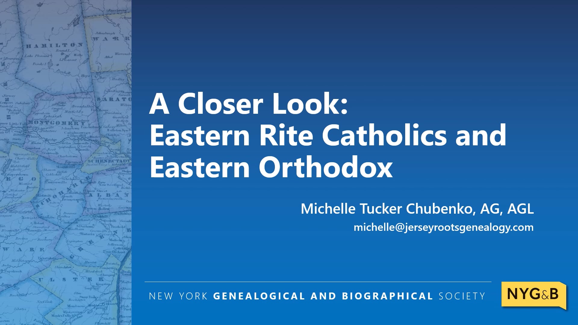 Cover slide for A Closer Look: Eastern Rite Catholics and Eastern Orthodox