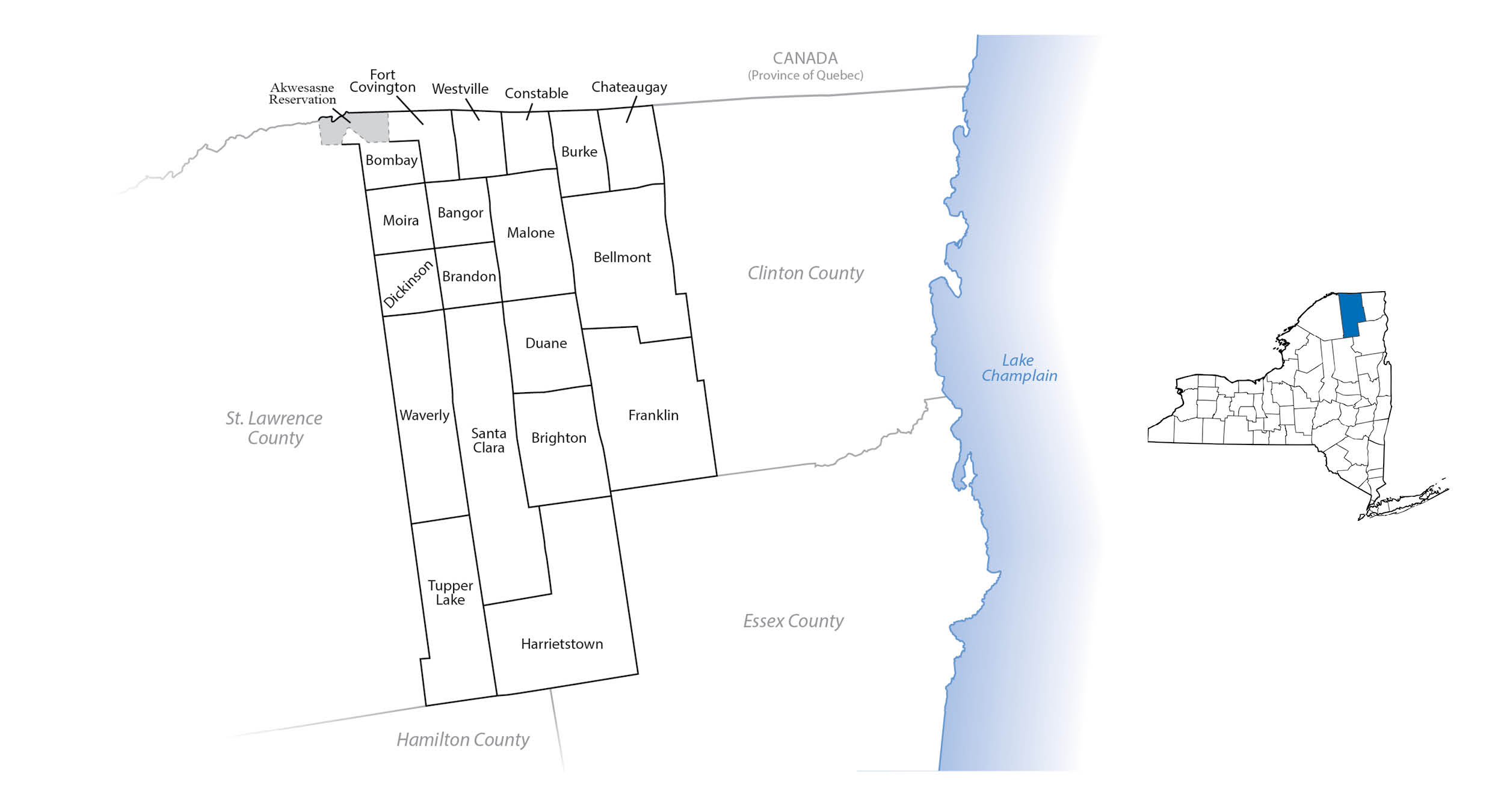 Franklin County Map