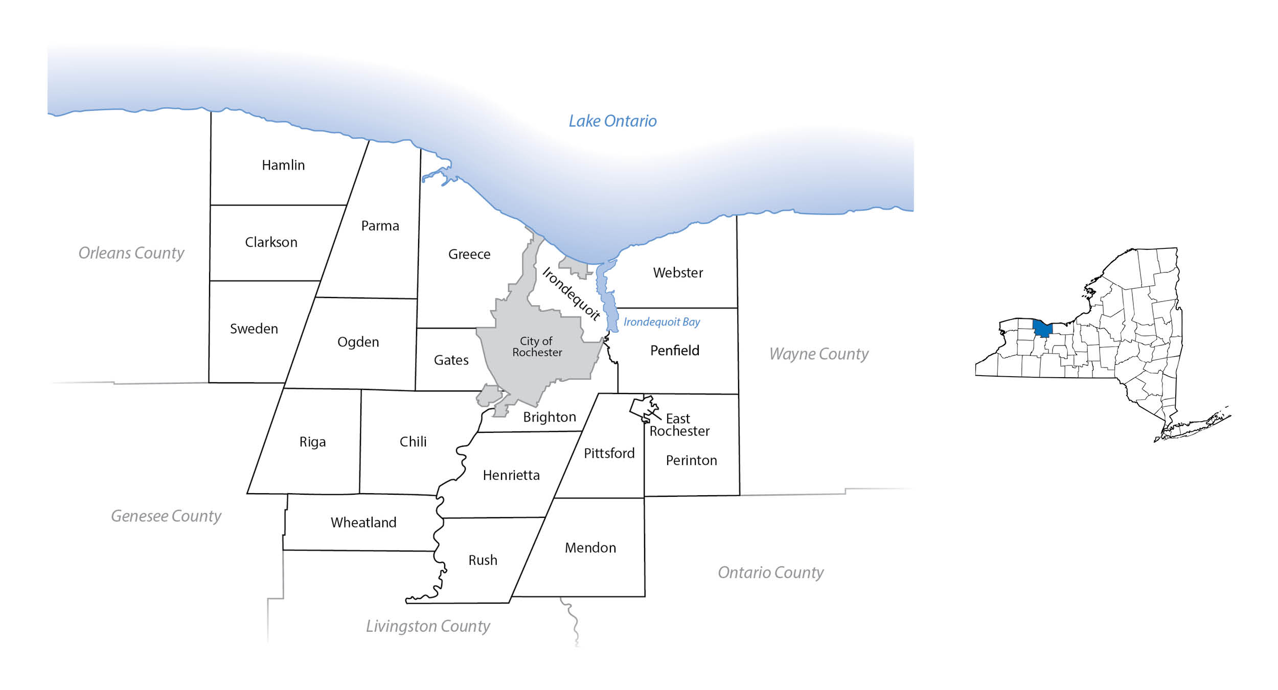 Monroe County Map
