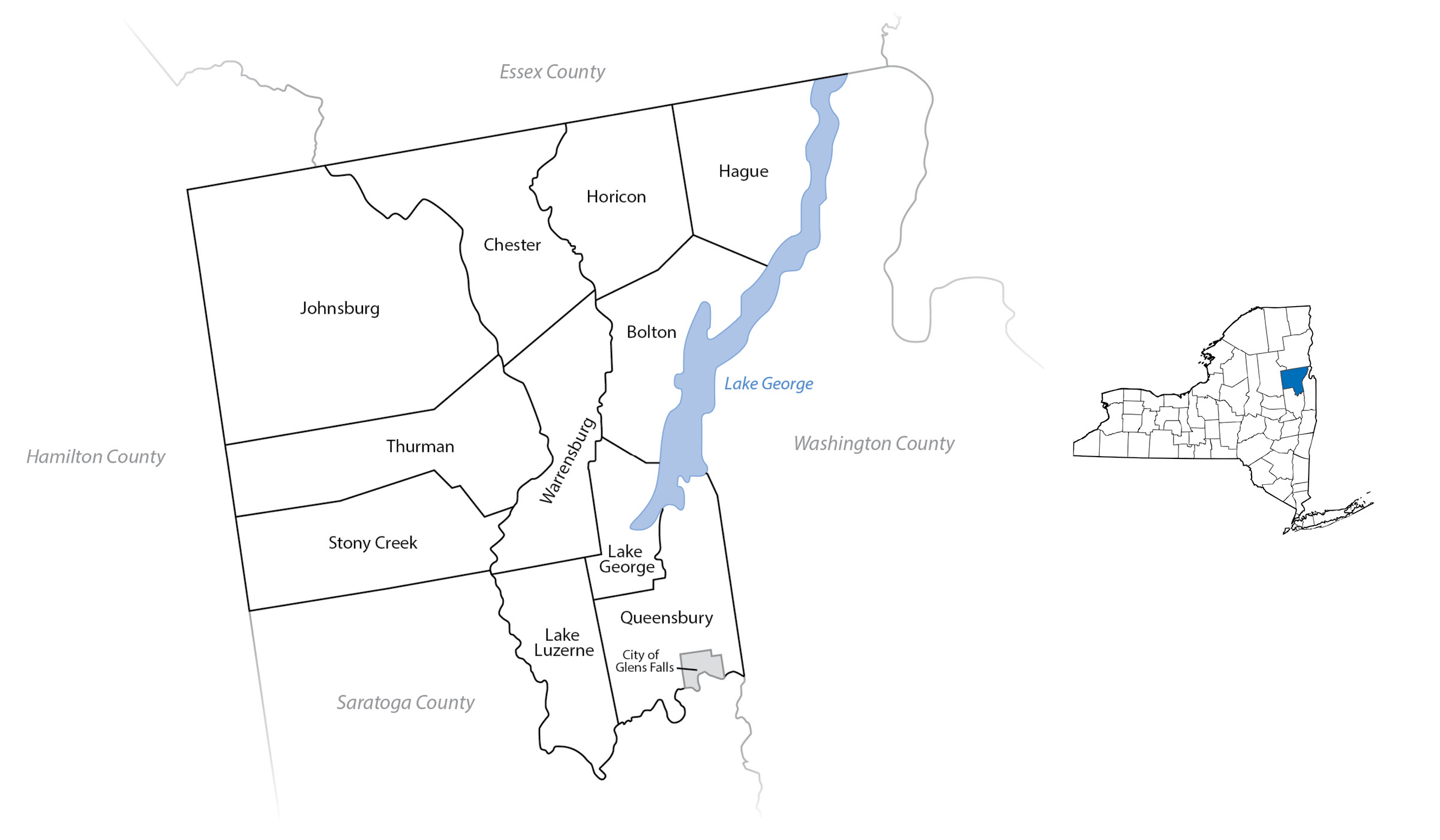 Warren County Map
