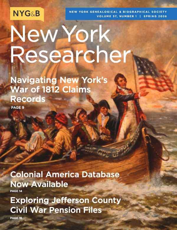 NY Researcher Vol 37 No 1