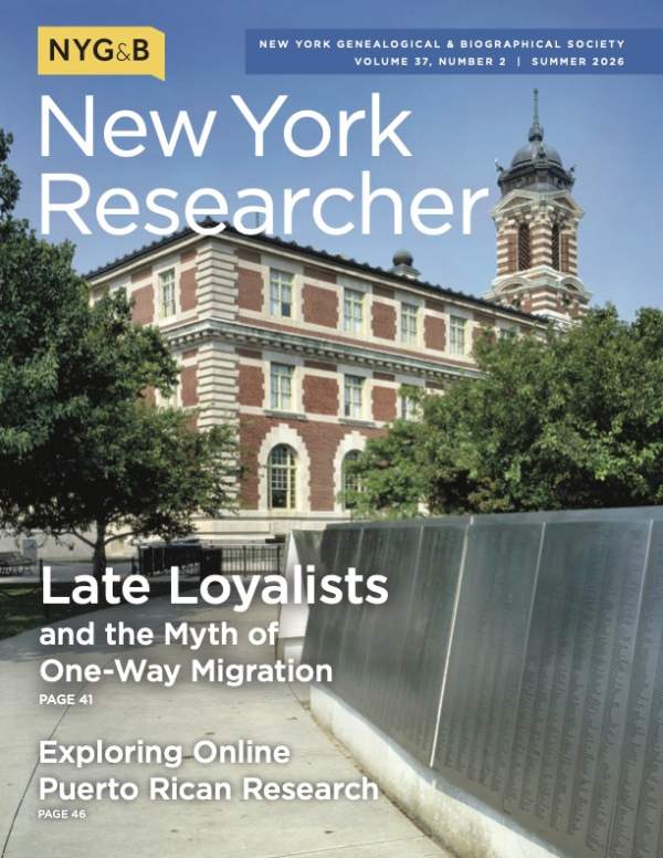 New York Researcher - Summer 2026 Issue