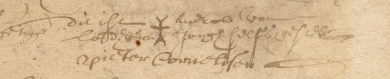 signature of Lodewijk Jongh