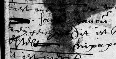 Mark of Sansewanouwe, 8 February 1661