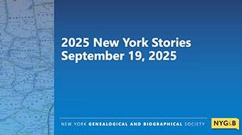 Cover of NYSFHC NY Stories Day One Slide