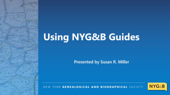 Using NYG&B Guides